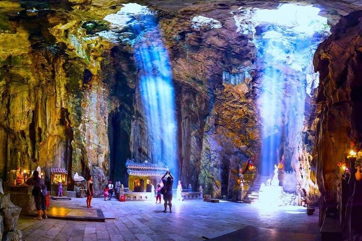 Z DA NANG/HOI AN – GÓRY MARMUROWE – GÓRA MAŁP – JASKINIA AM PHU (RANO)