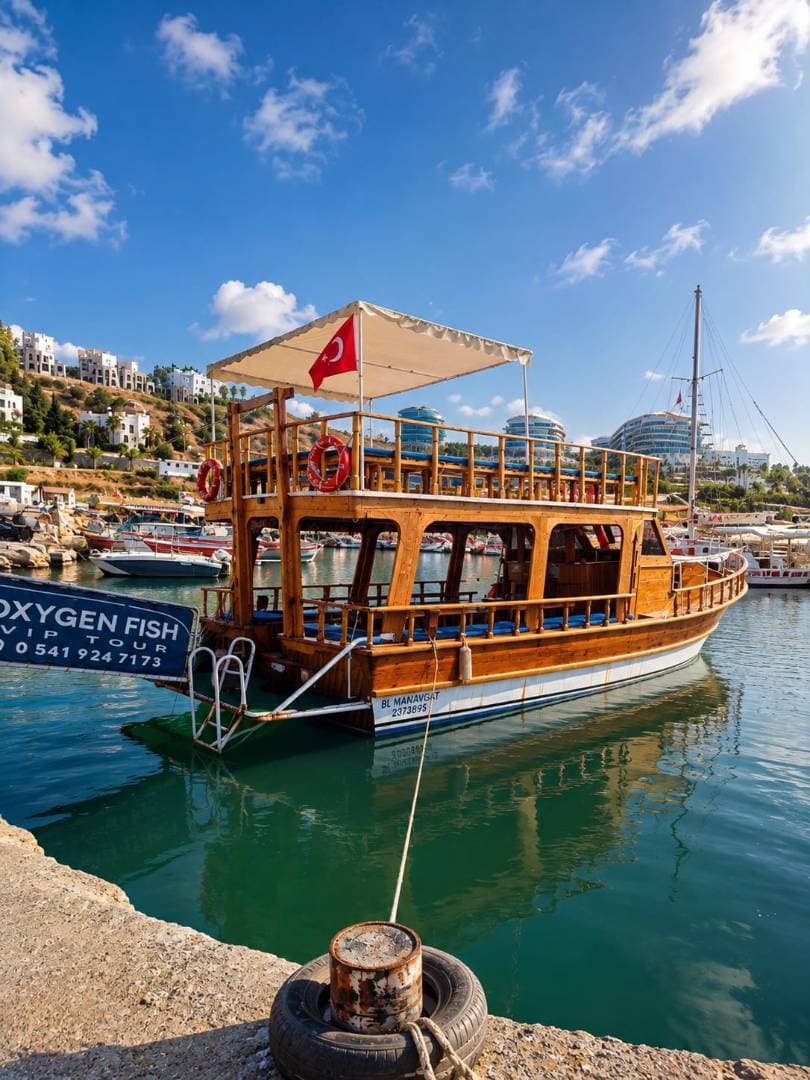 Alanya'da Balıkçılık Gezisi
