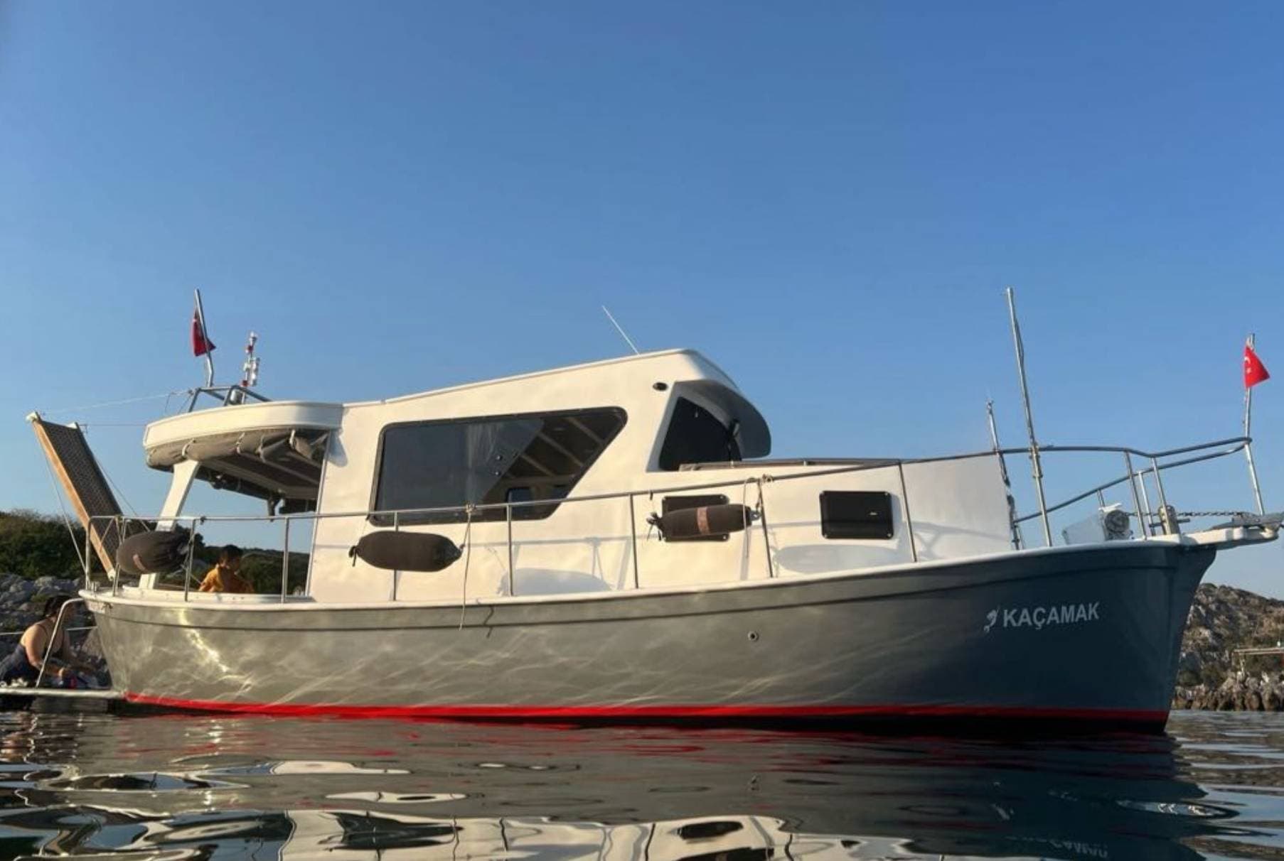 Private Bootsfahrt mit Kacamak in Bodrum