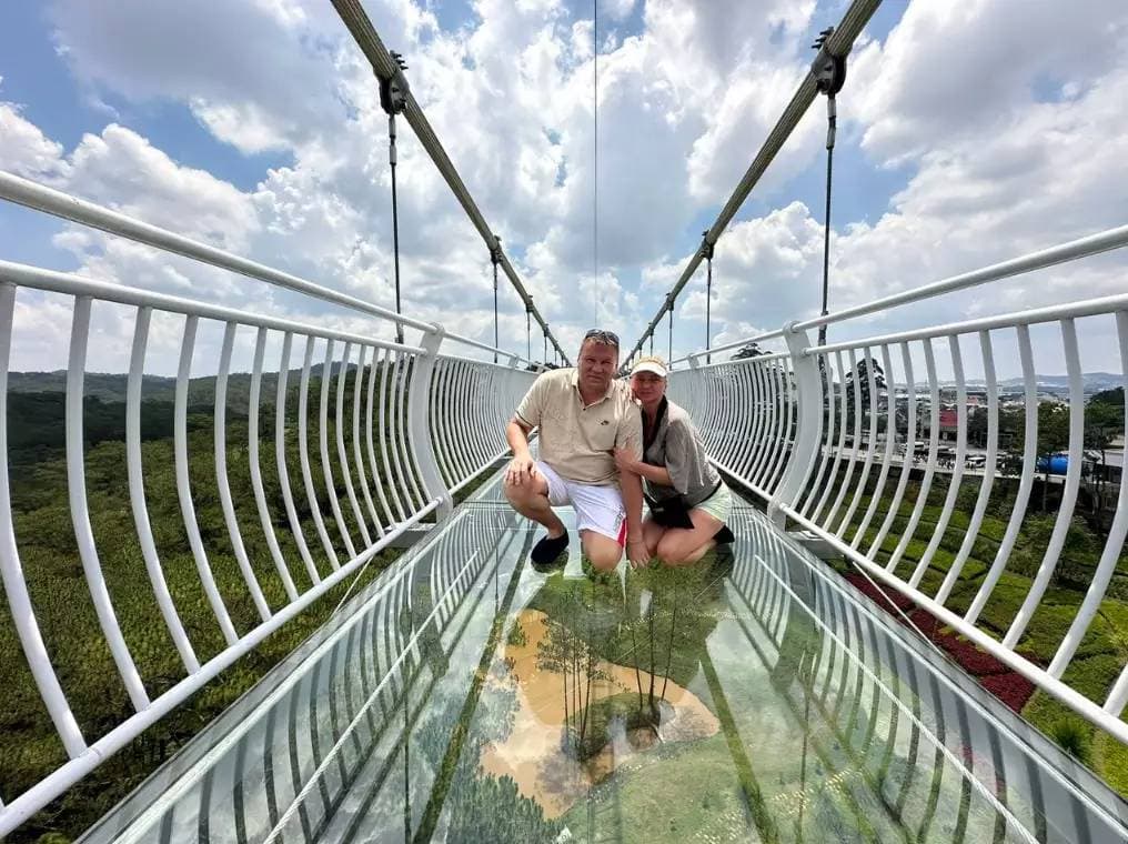 Tur ecologic la Dalat și podul de sticlă, cu plecare din Nha Trang (în rusă)
