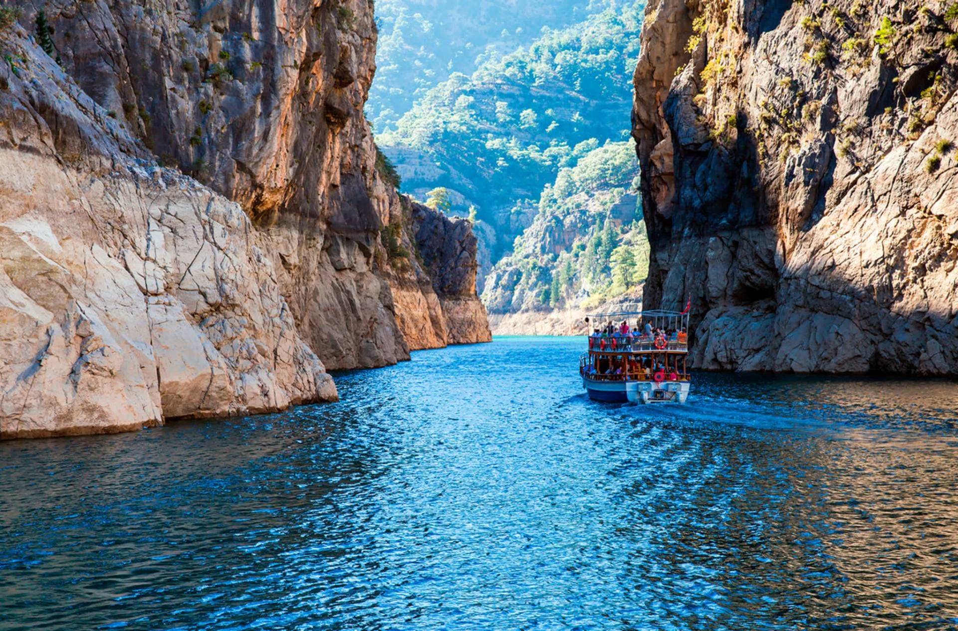 Bootsfahrt zum Green Canyon ab Alanya