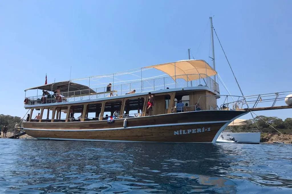 Rejs statkiem po 12 wyspach w Fethiye