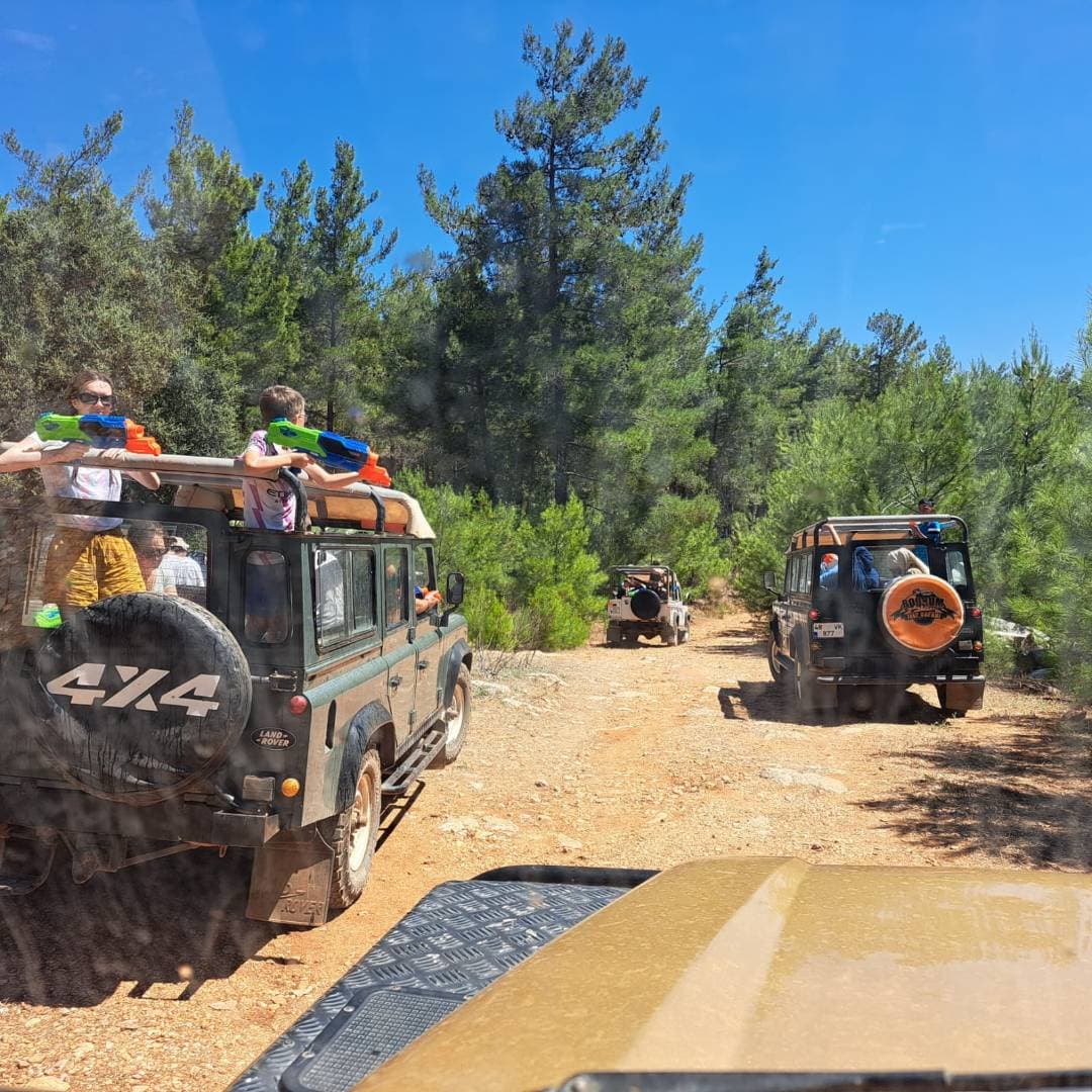 Bodrum'da Jeep Safari Turu