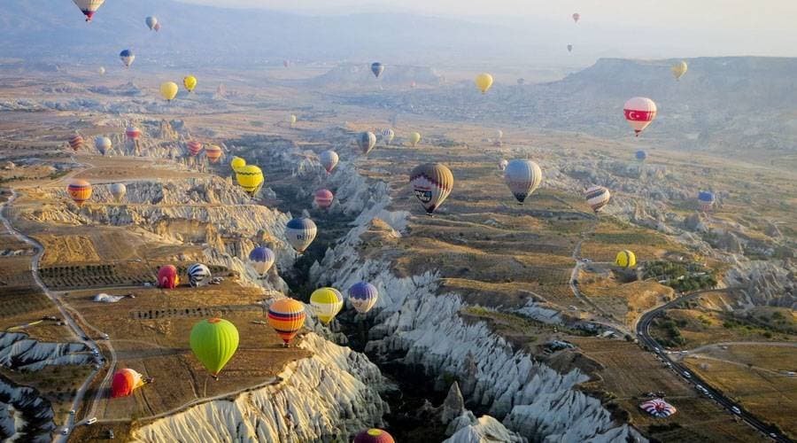 Güneşin Doğuşunu Balondan İzleme Turu